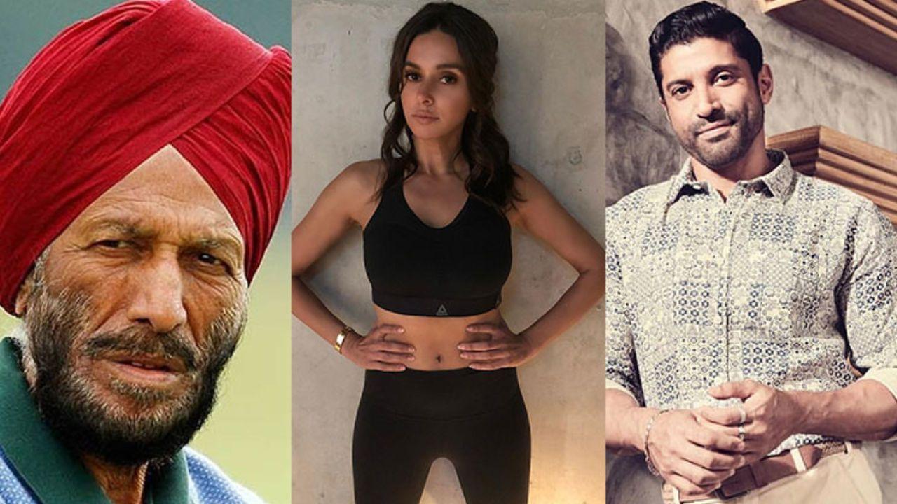 1280x720 Farhan Akhtar makes GF Shibani meet the real Milkha Singh