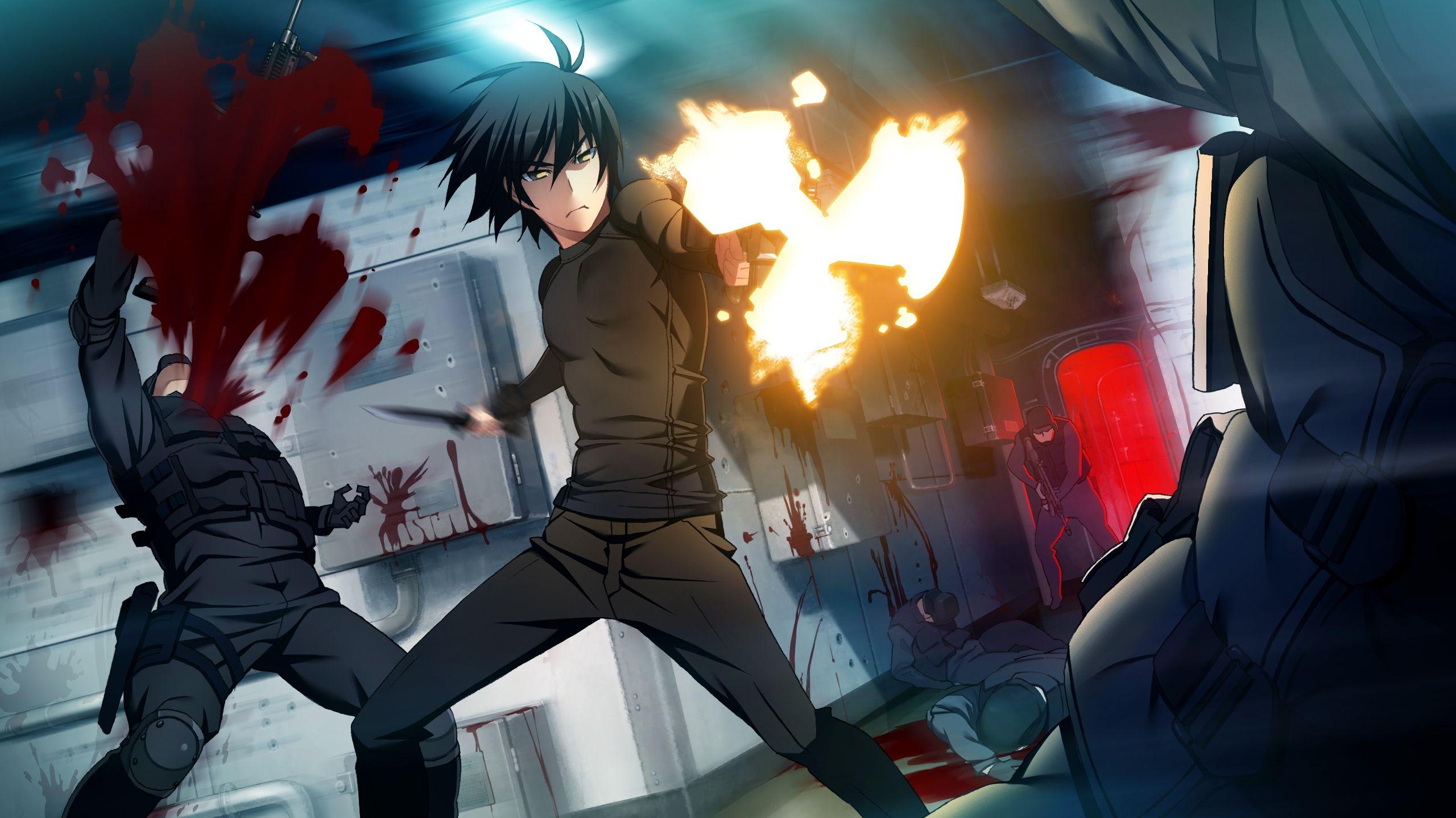 2560x1439 Kazami Yuuji no Kajitsu Anime Image Board