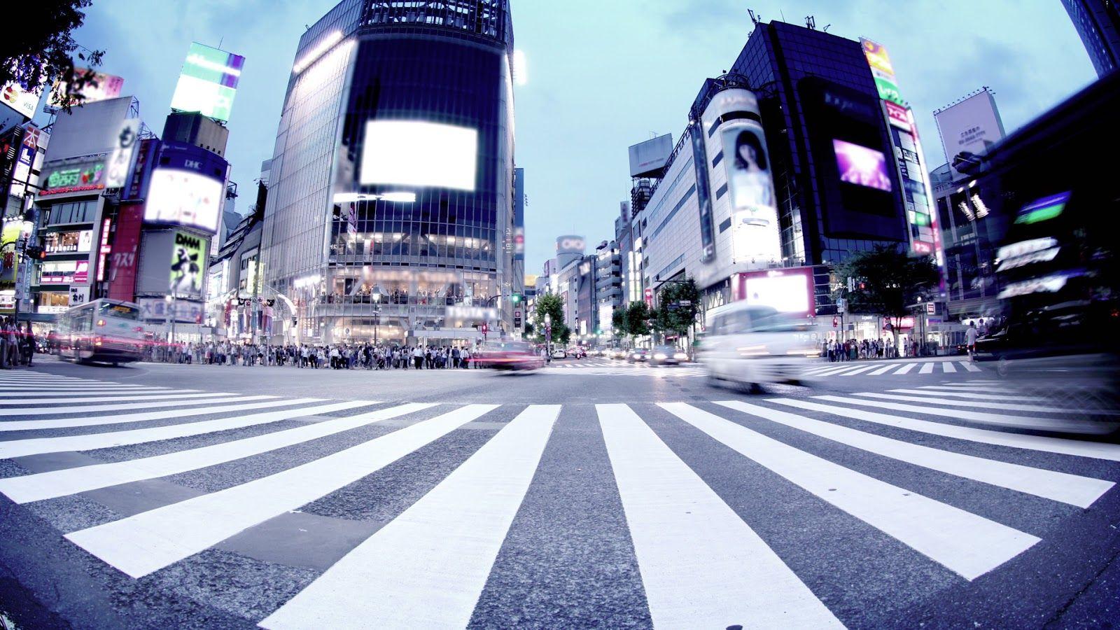 1600x900 Shibuya Crossing In Tokyo, Japan Stock Footage Video (100% Royalty Free) 18634385