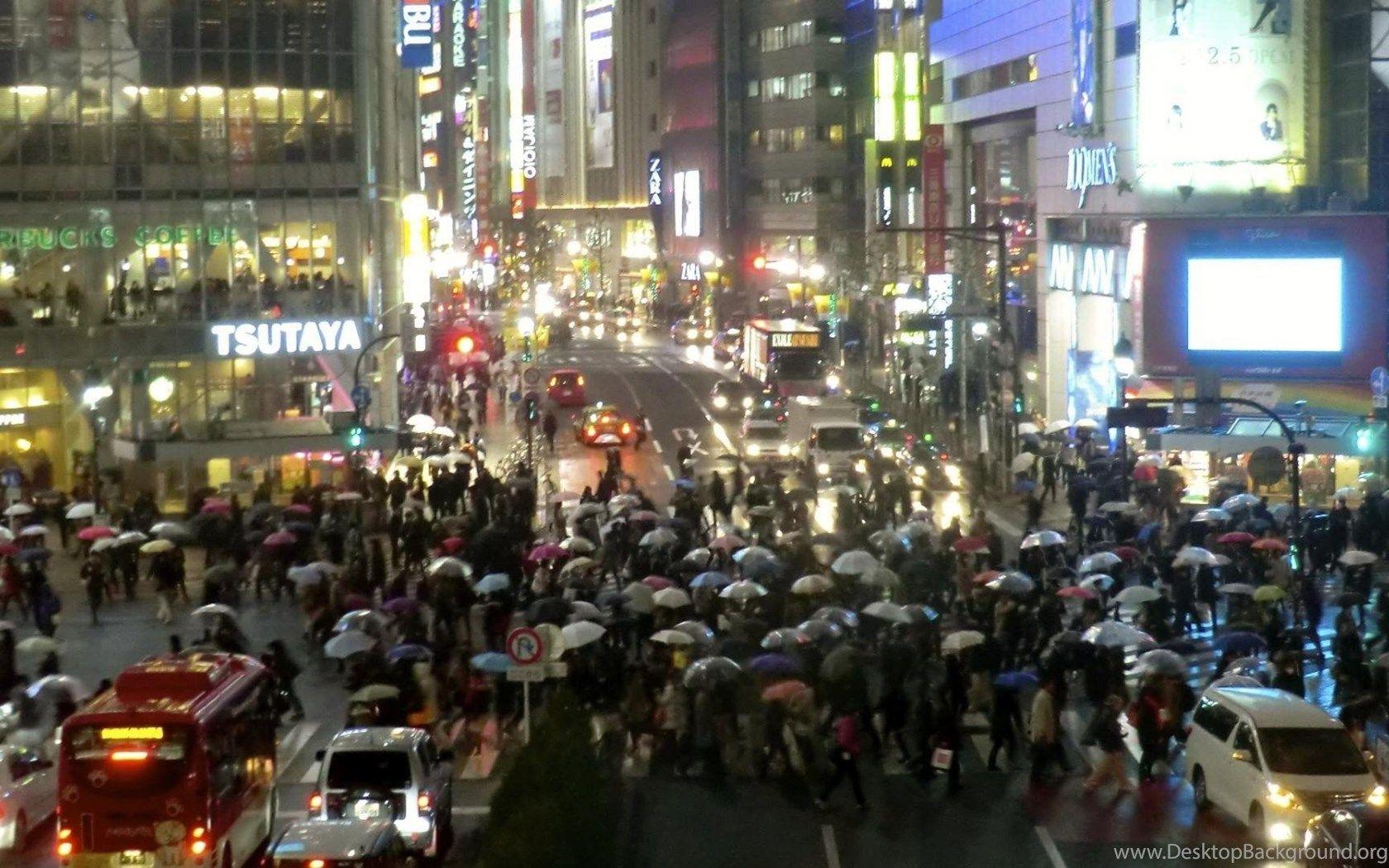1680x1050 Japan Shibuya Cities Cityscapes Crossing Wallpaper Desktop Background