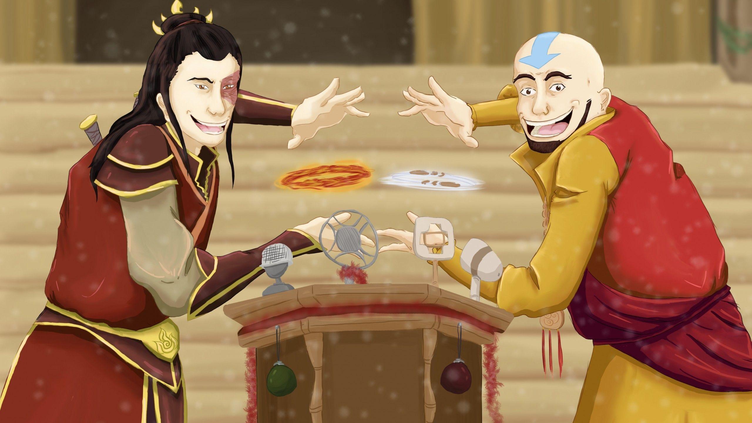 2560x1440 Aang, Zuko, Avatar The Last Airbender Wallpaper iPhone