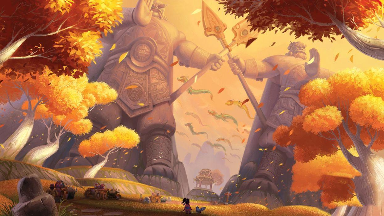 1244x700 World of Warcraft World of Warcraft: Mists of Pandaria game wallpaperx1080