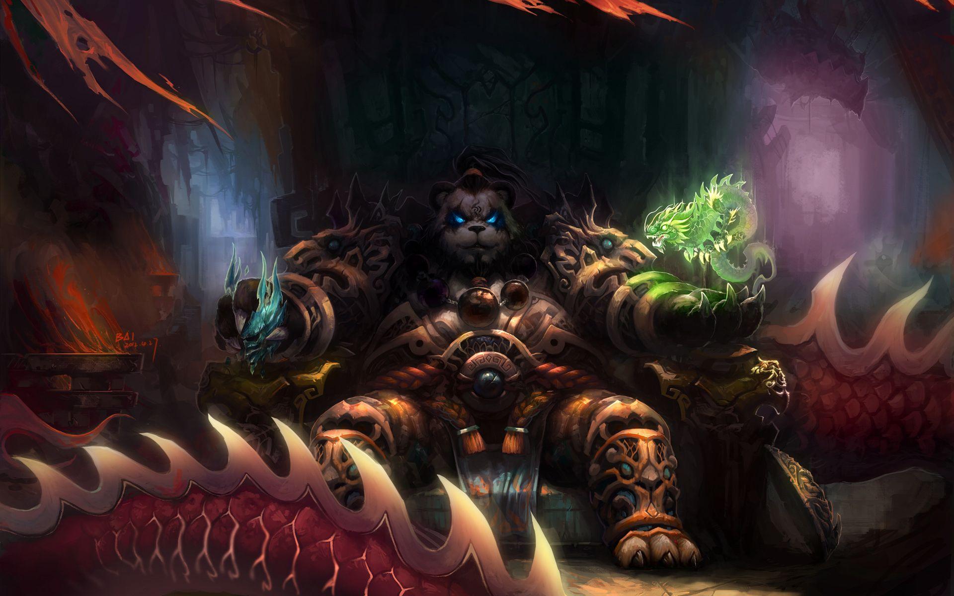 1920x1200 World of Warcraft, Mists of Pandaria wallpaper