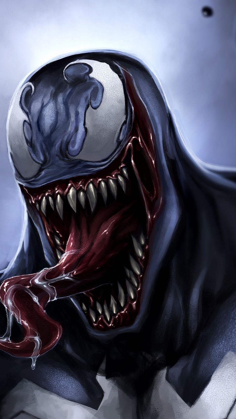938x1668 Download wallpaper 938x1668 venom, eddie brock, art, monster