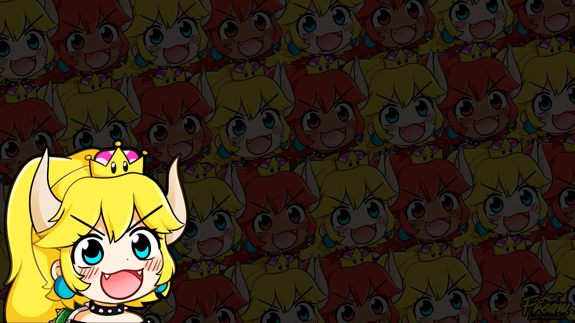1920x1080 Bowsette Wallpaper Dump