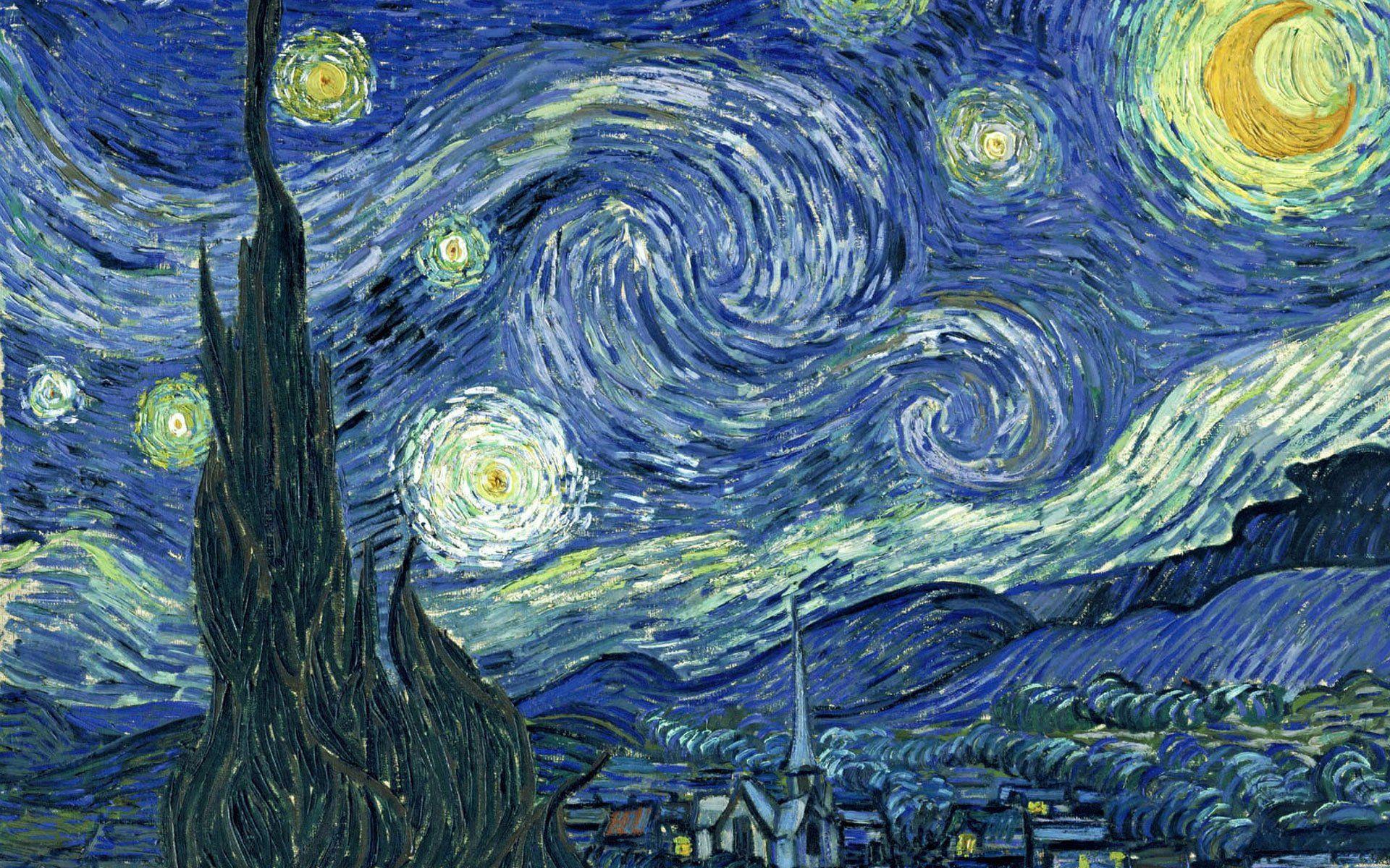 1920x1200 Famous Art Wallpaper