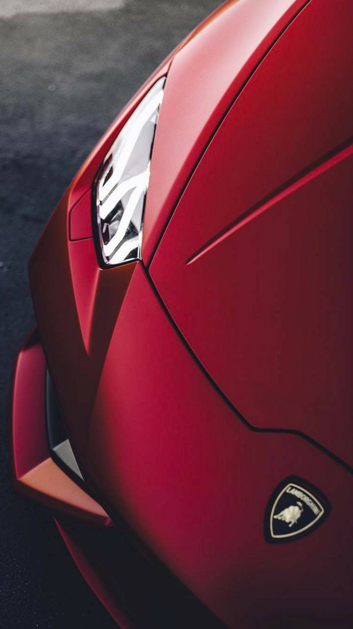 720x1280 Red Lamborghini Wallpaper