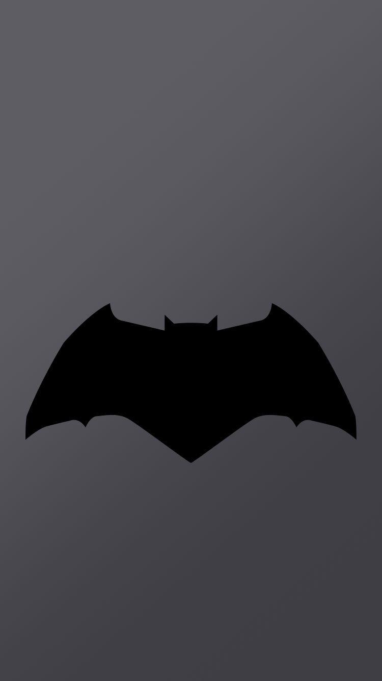 750x1334 Batman v. Superman: Dawn of Justice logo art. DC / Marvel