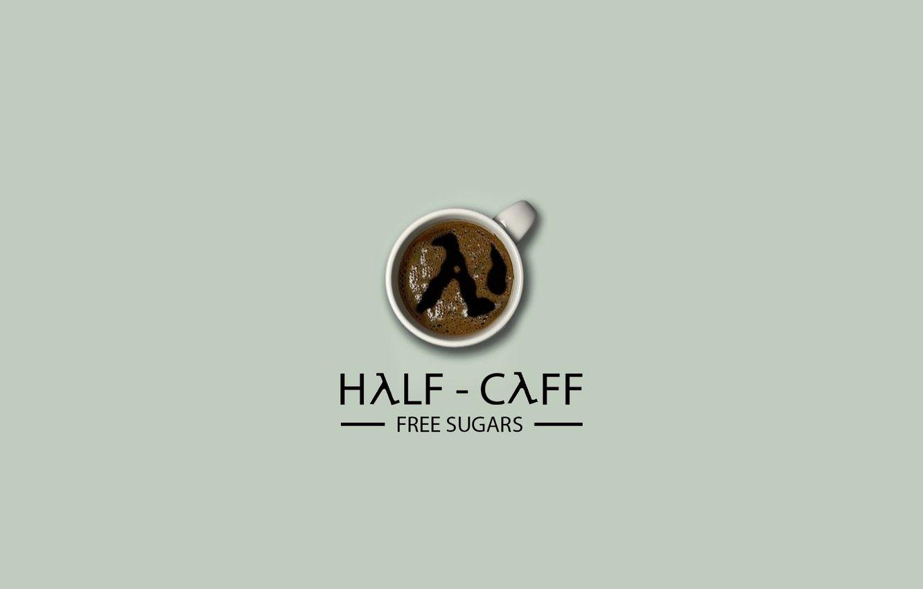 1332x850 Wallpaper Coffee, Cup, Half Life, Lambda, Cup, Coffee, Lambda Image For Desktop, Section игры