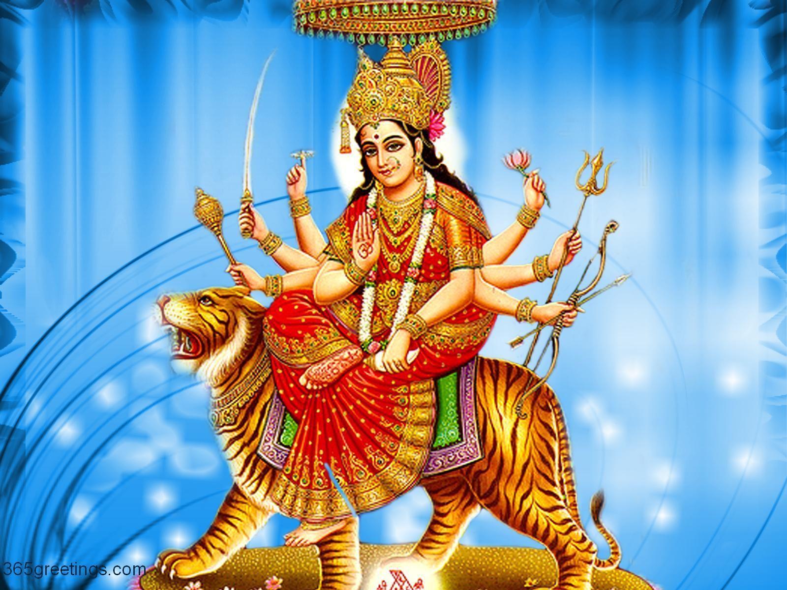 1600x1200 Durga Ashtami Wallpaper