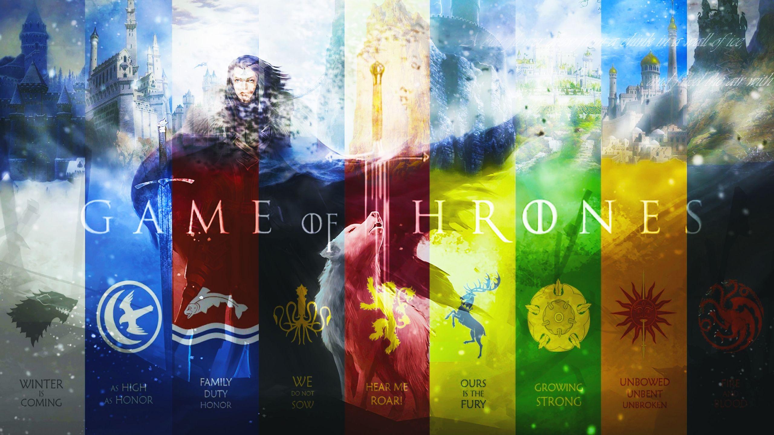 game of thrones houses wallpaper hd