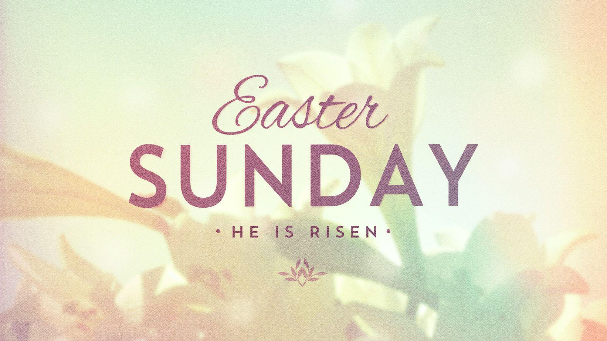 2000x1125 Easter Sunday Image Data Src W Full D 8 B 152555 Sunday HD Wallpaper
