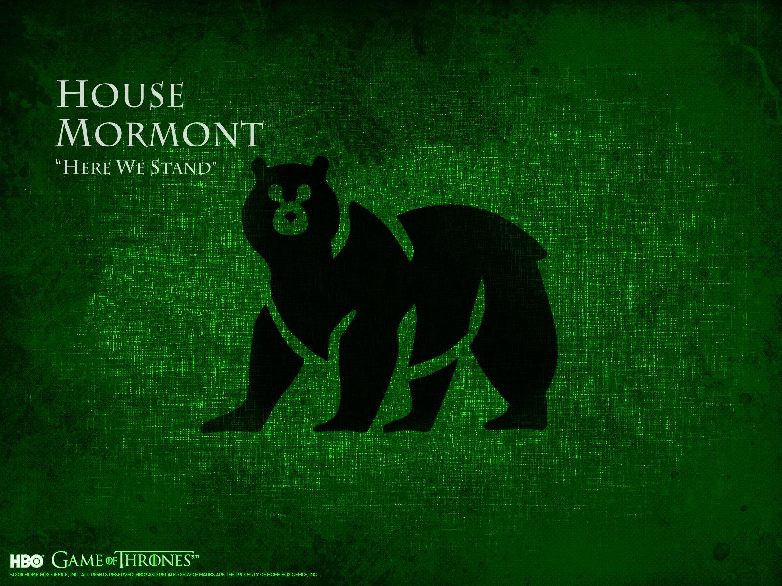 1600x1200 Game of Thrones House Mormont, High Definition, High