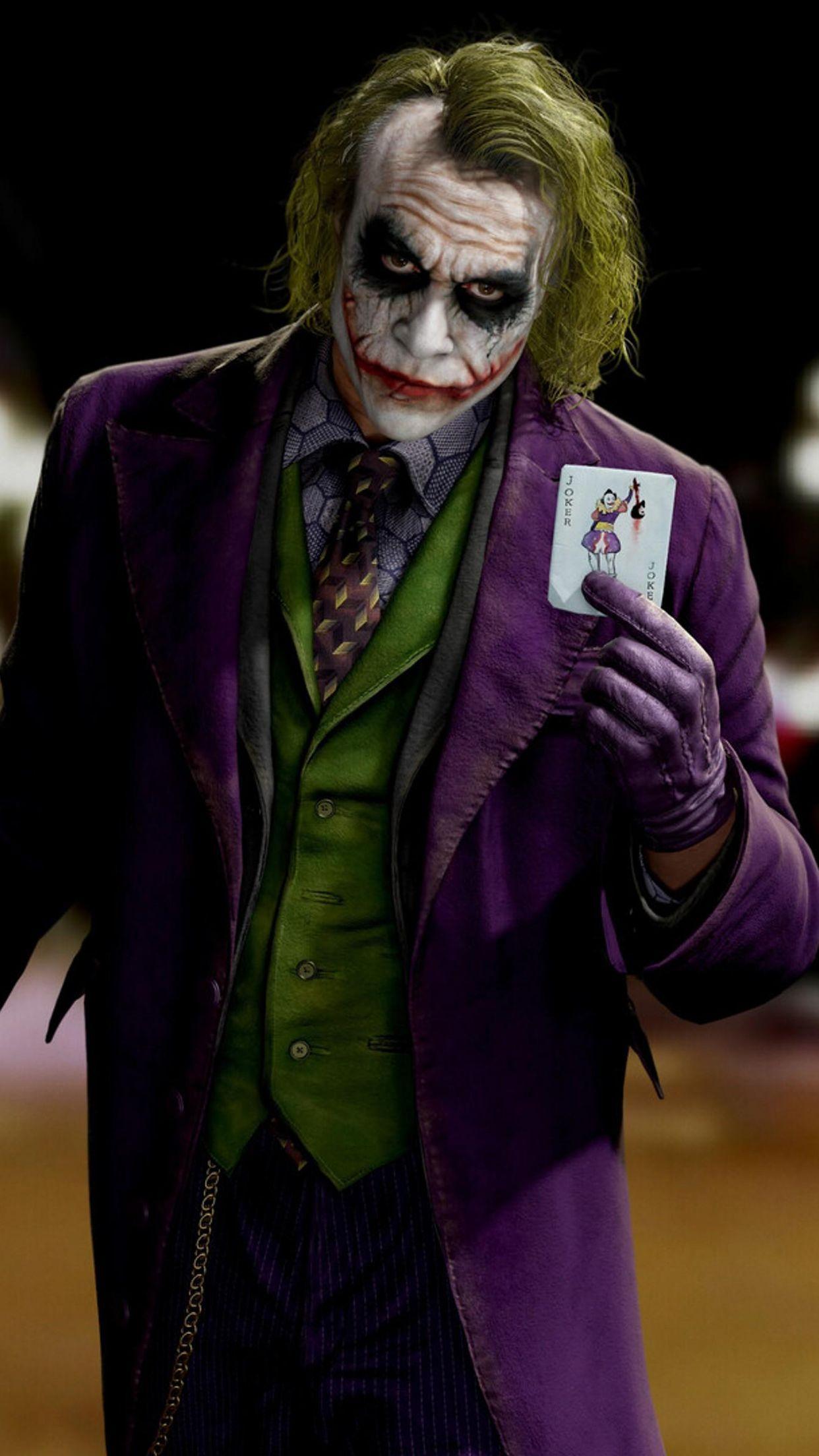 1242x2208 Joker Heath Ledger Wallpaper HD