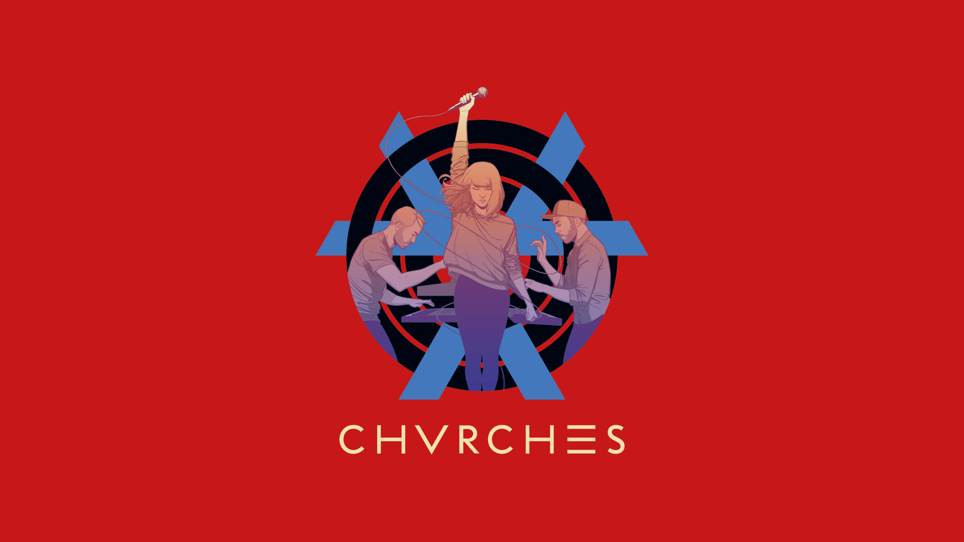 1920x1080 CHVRCHES Wallpaper