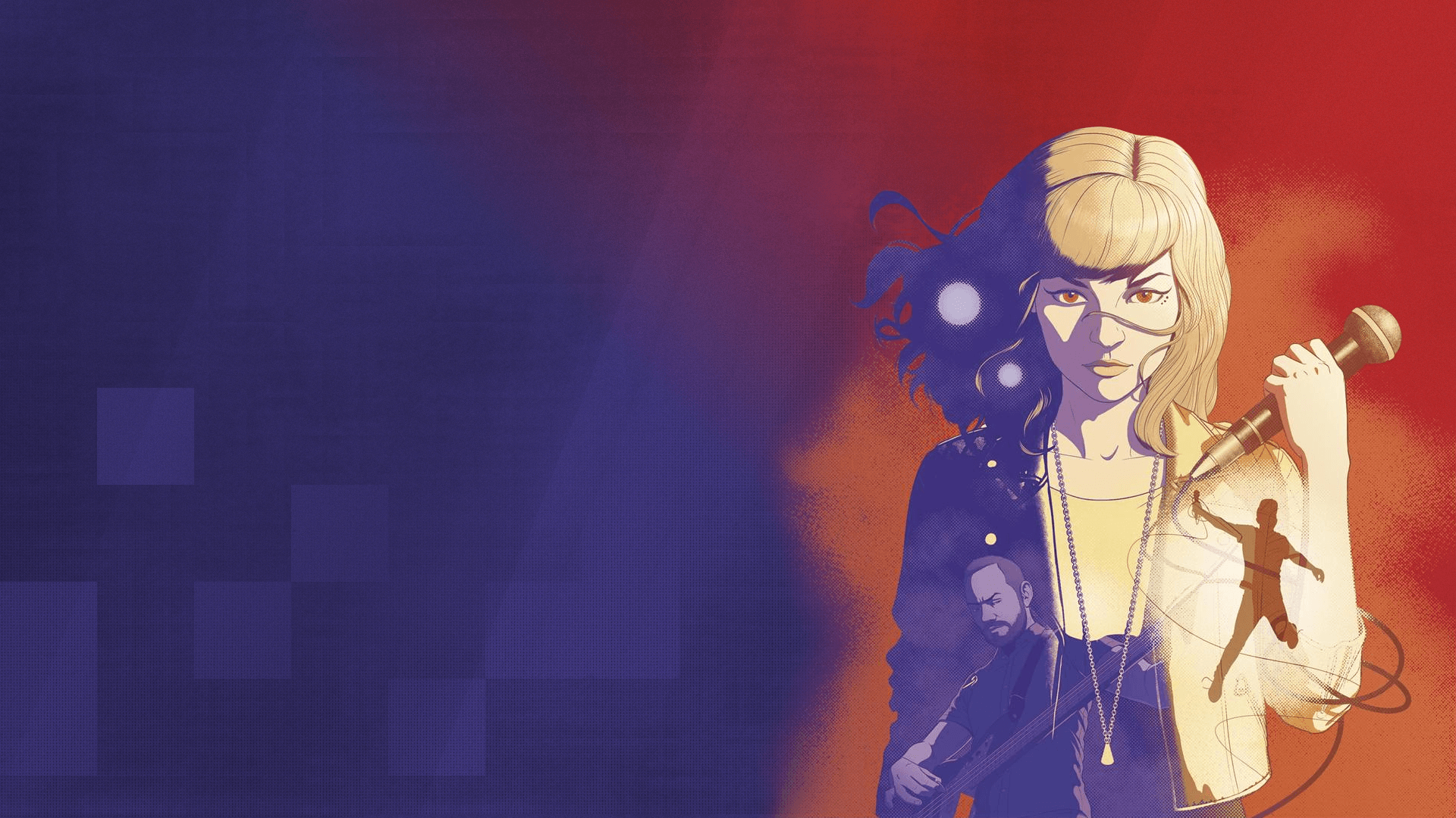 1920x1080 Made a desktop wallpaper from Jamie McKelvie's illustration