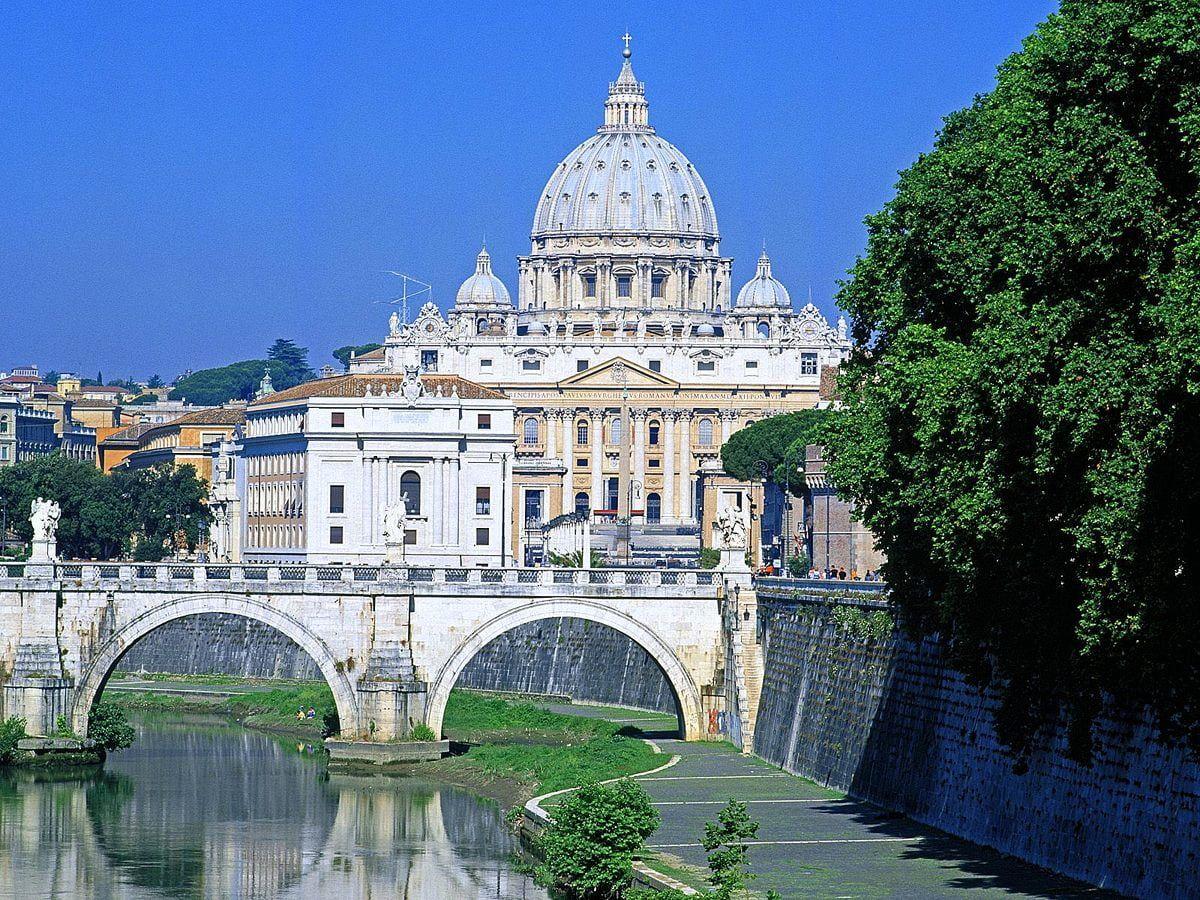 1200x900 Background Saint Peter's Square, St. Peter's Basilica, Italy. Best Free photo