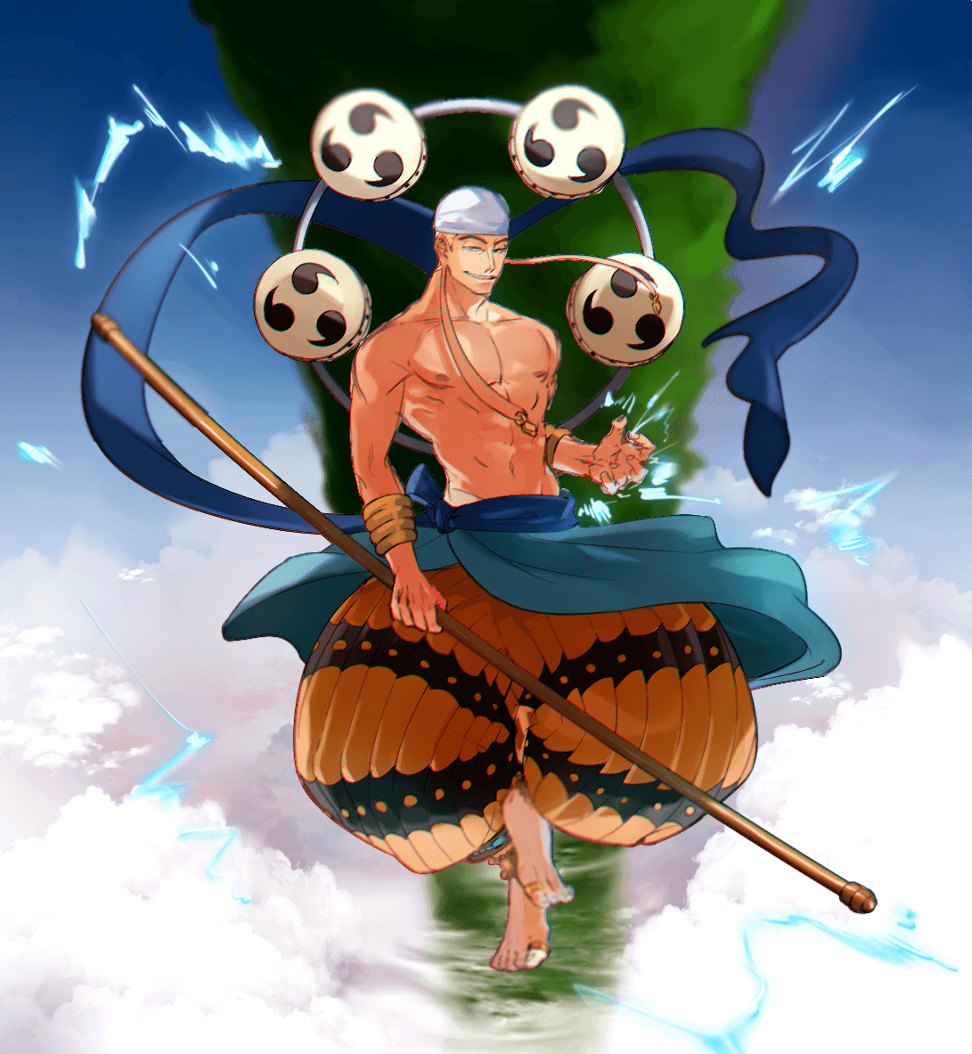 Enel One Piece Wallpapers Top Free Enel One Piece Backgrounds Wallpaperaccess