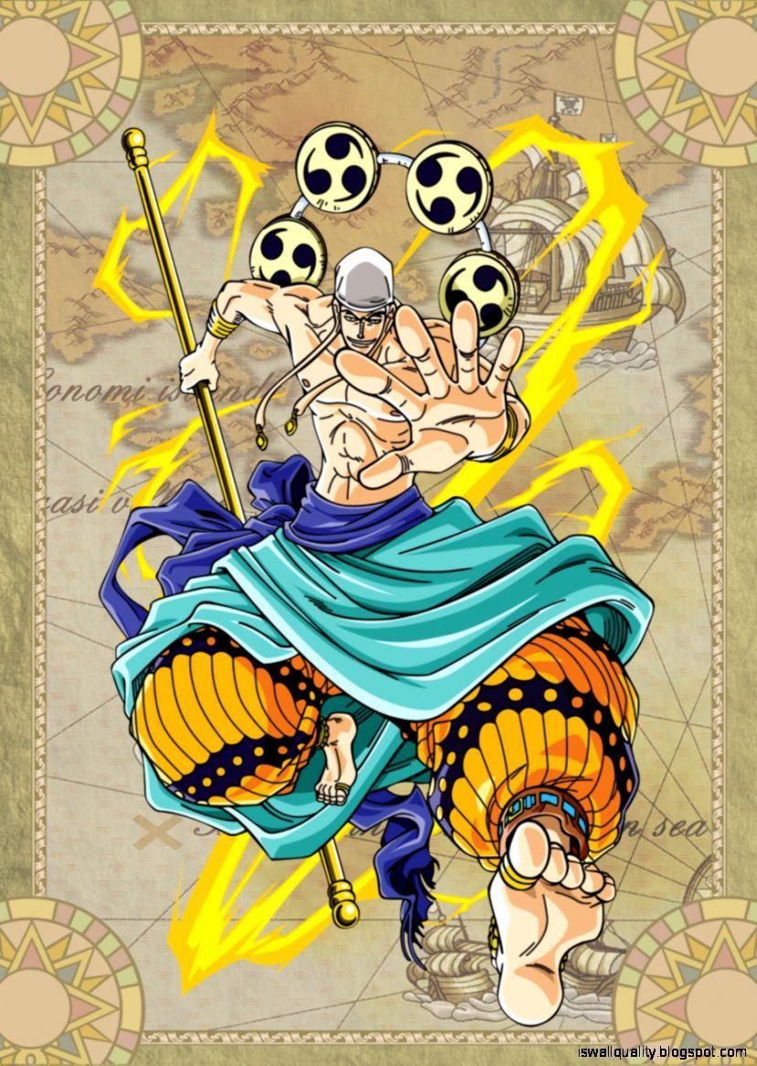 828x1166 Enel One Piece Wallpaper HD