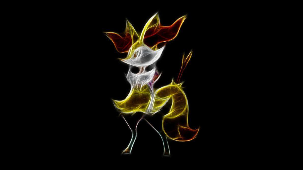 1191x670 Braixen Wallpaper