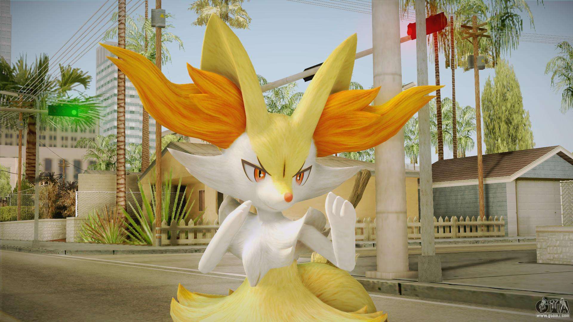 1920x1080 Braixen Tournament (Pokemon) for GTA San Andreas