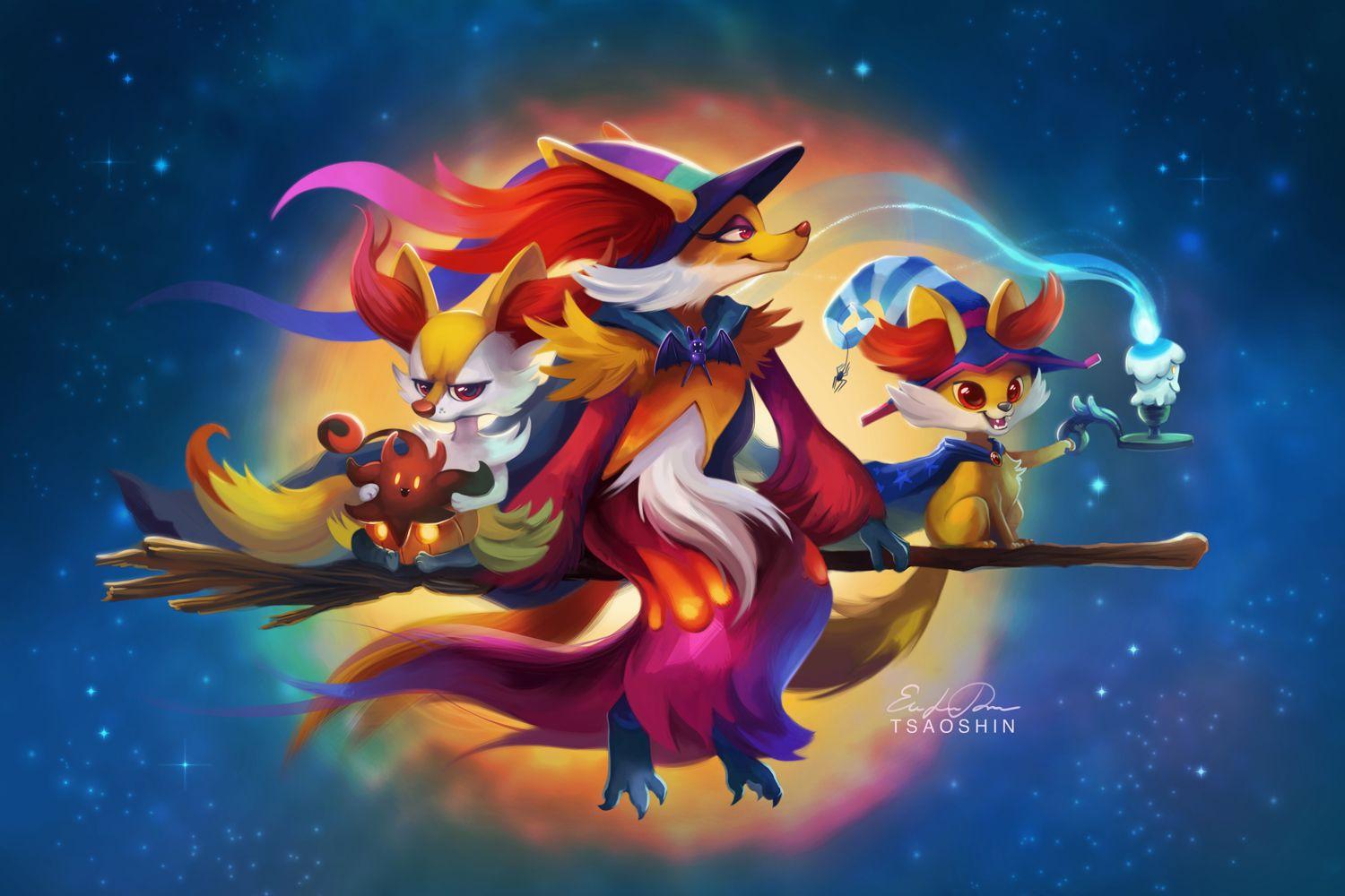 1500x1000 Braixen HD Wallpaper