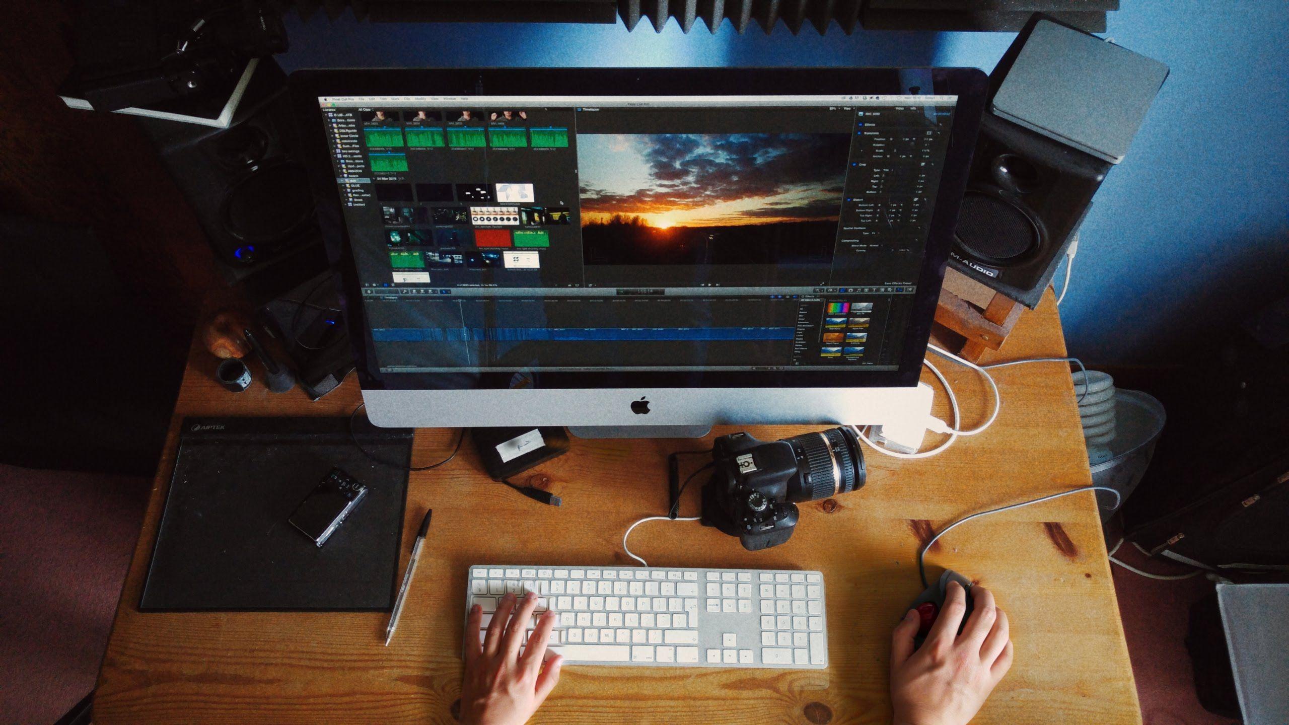 2560x1440 Video Editing Wallpaper