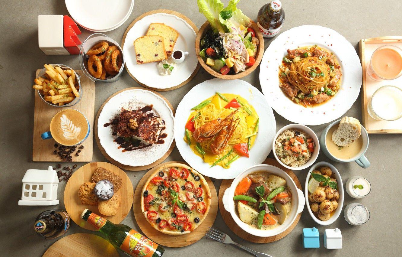 1332x850 Wallpaper food, different, meals, cuts image for desktop, section еда