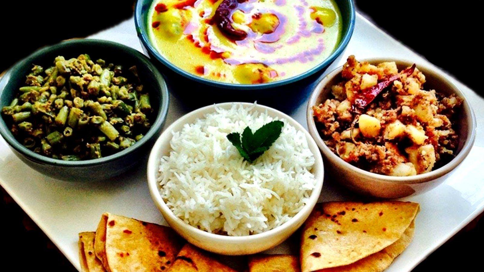 1600x900 Delicious Lunch Food Indian Thali HD Wallpaper