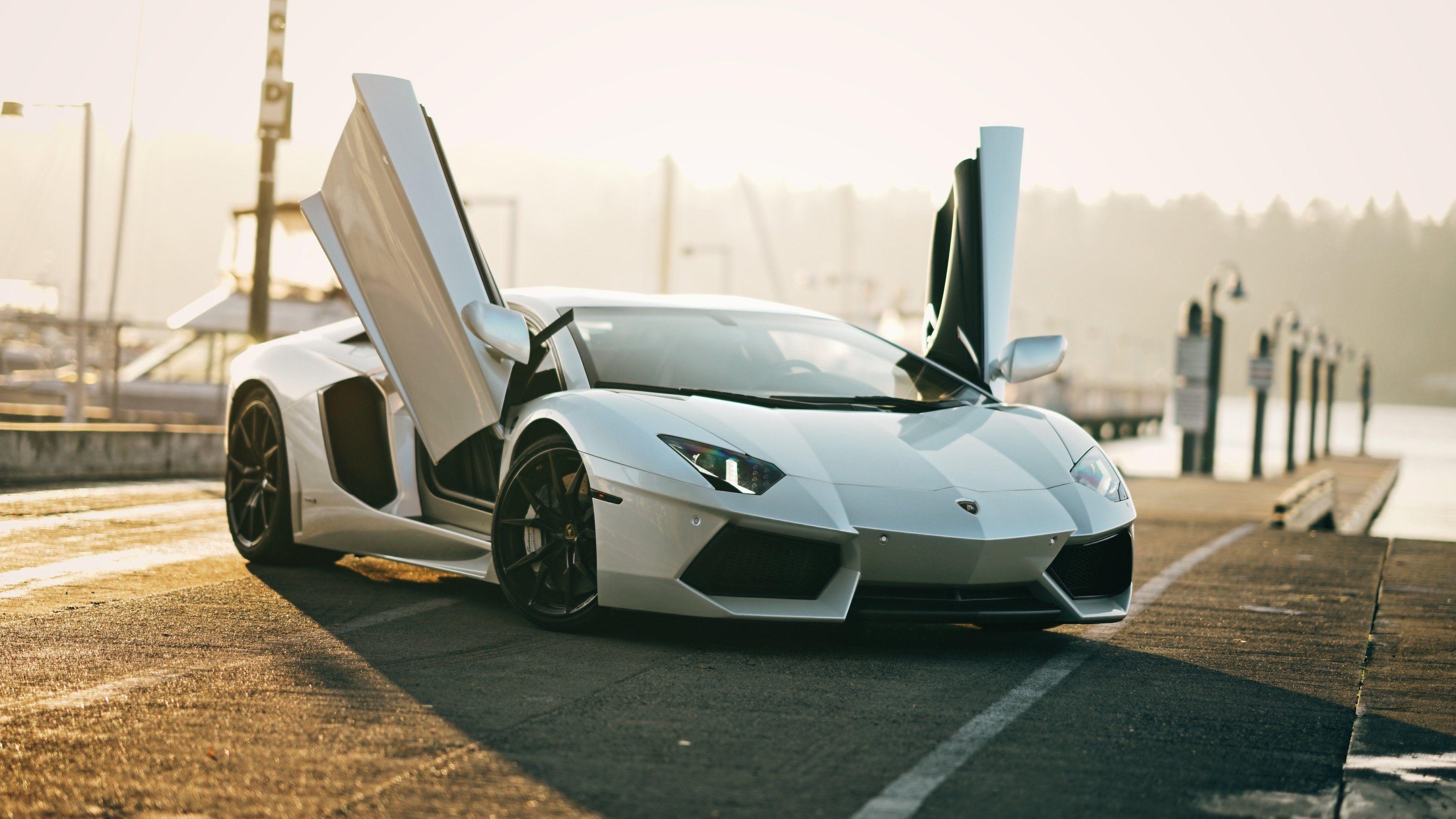 3840x2160 Wallpaper 4k 4k White Lamborghini Aventador 4k Wallpaper, Cars Wallpaper, Hd Wallpaper, Lamborghini Aventador Wallpaper, Lamborghini Wallpaper