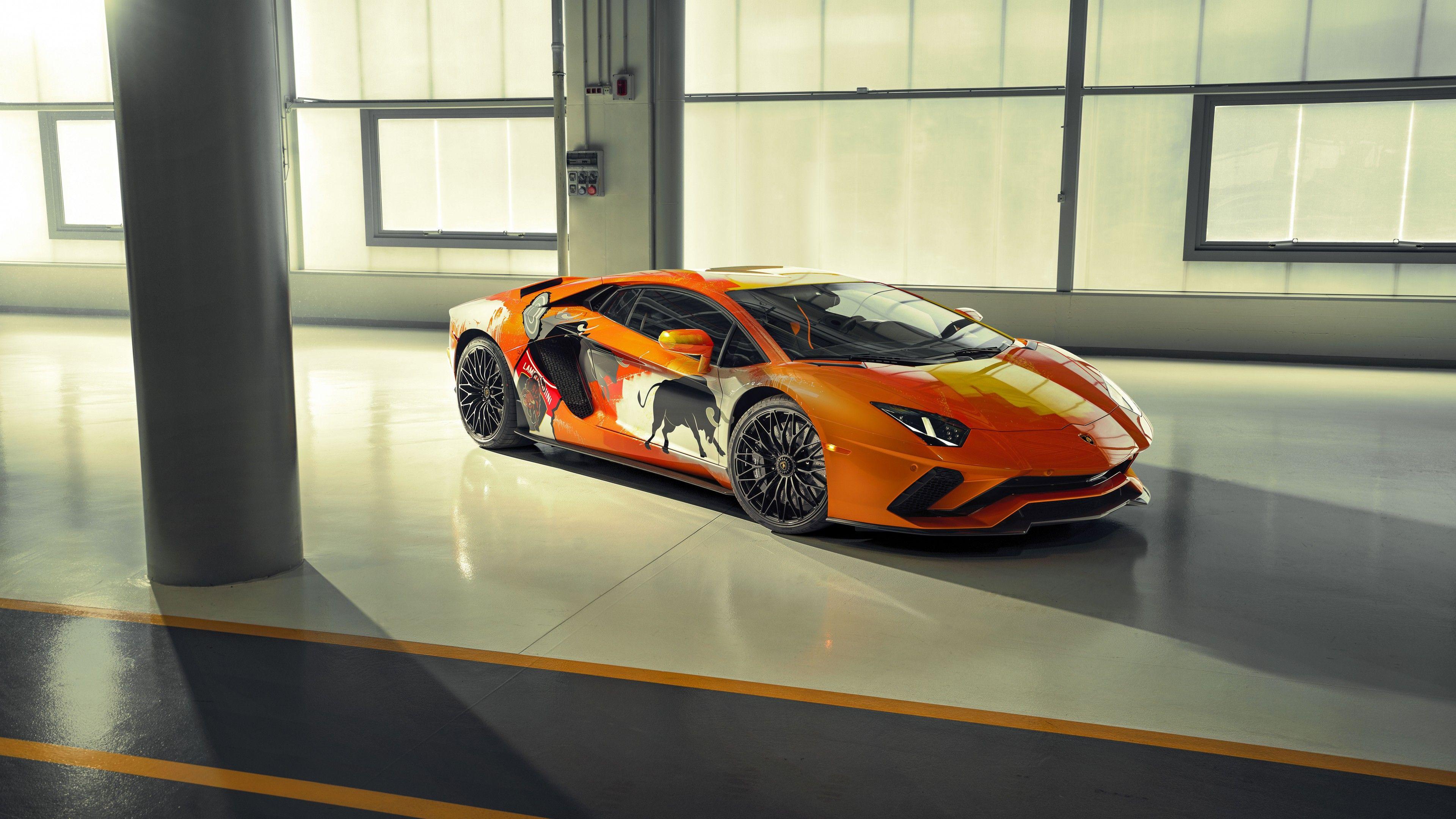 3840x2160 Lamborghini Aventador S 4K Wallpaper, Skyler Grey, Custom tuning, 5K, 8K, Cars