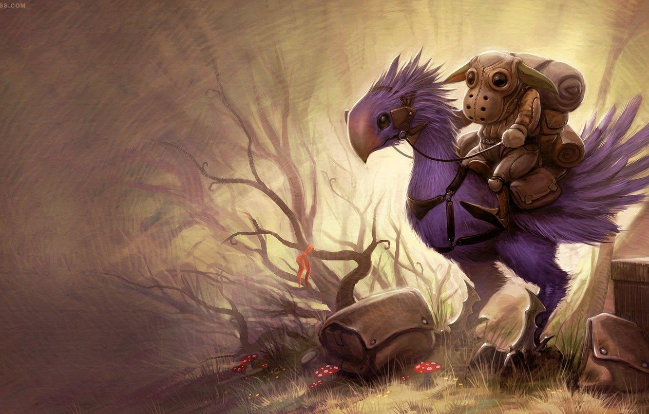 1332x850 Wallpaper fantasy, rendering, the game, art, Randis Albion, final fantasy goblin image for desktop, section игры
