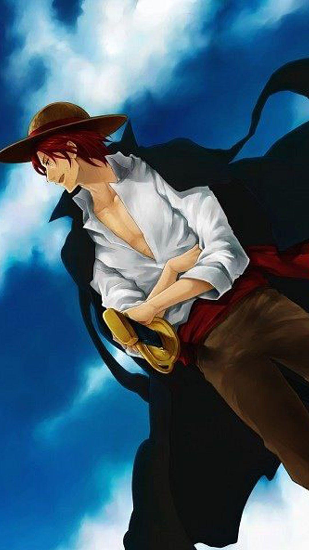 1080x1920 Shanks wallpaper 6. One piece anime, One piece, Red hair shanks