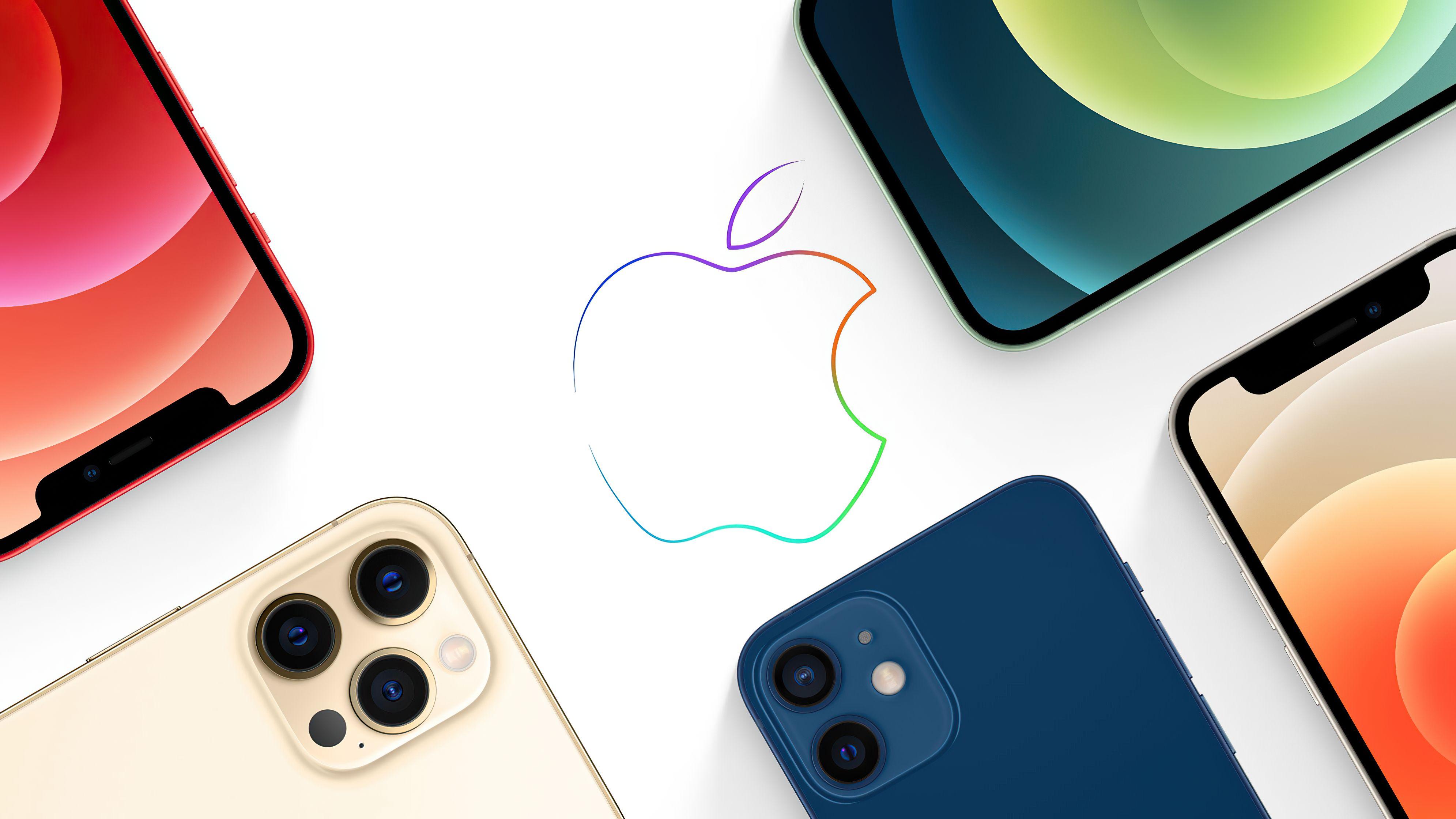 3982x2240 Apple logo Wallpaper 4K, iPhone iPhone 12 Pro, iPhone 12 Pro Max, Technology