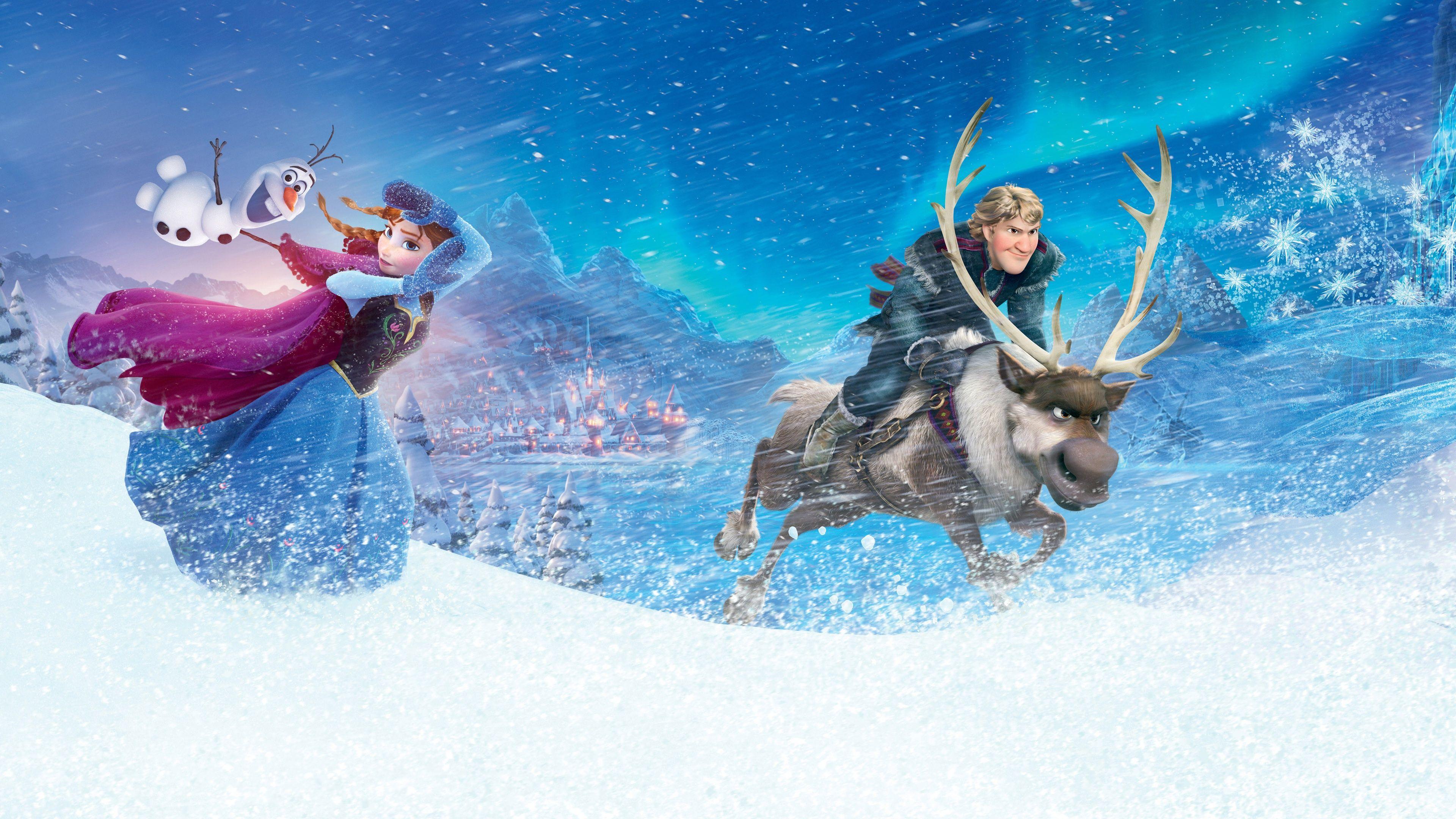 3840x2160 Frozen Wallpaper