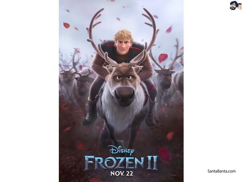1024x768 Jonathan Groff as Kristoff in Disney`s animated movie, Frozen 2