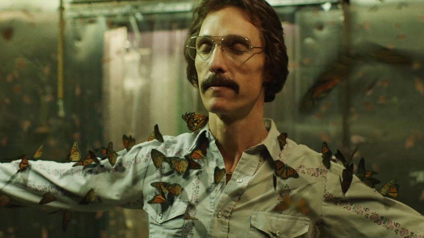 1366x768 Dallas Buyers Club Matthew McConaughey Butterfly Glasses HD #movies #butterfly #glasses #club #dallas #buyers #mc. Dallas buyers club, Matthew mcconaughey, Movies