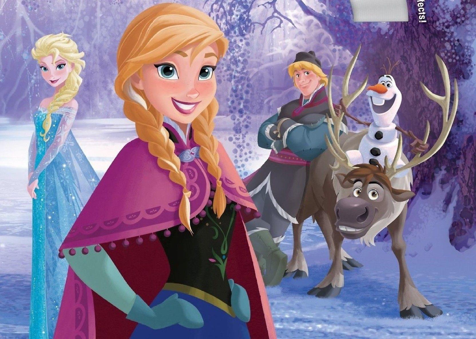 1664x1183 Frozen Anna Elsa Olaf Kristoff Sven