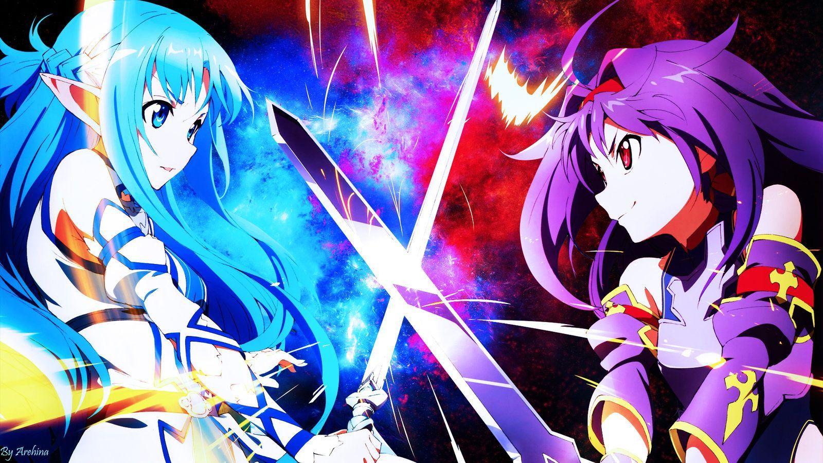 1600x900 Sao 2 Wallpaper. Arte de espada, Produção de arte, Anime