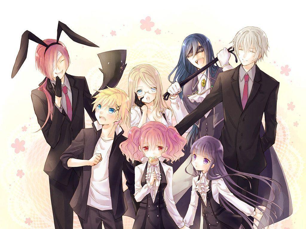 1024x768 Inu X Boku SS Wallpaper