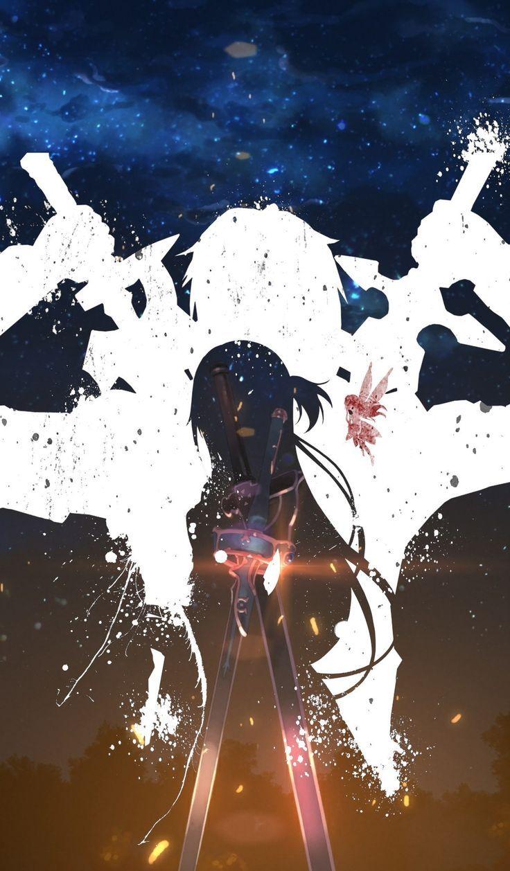 736x1258 best SAO image. Sword, Swords and Anime girls