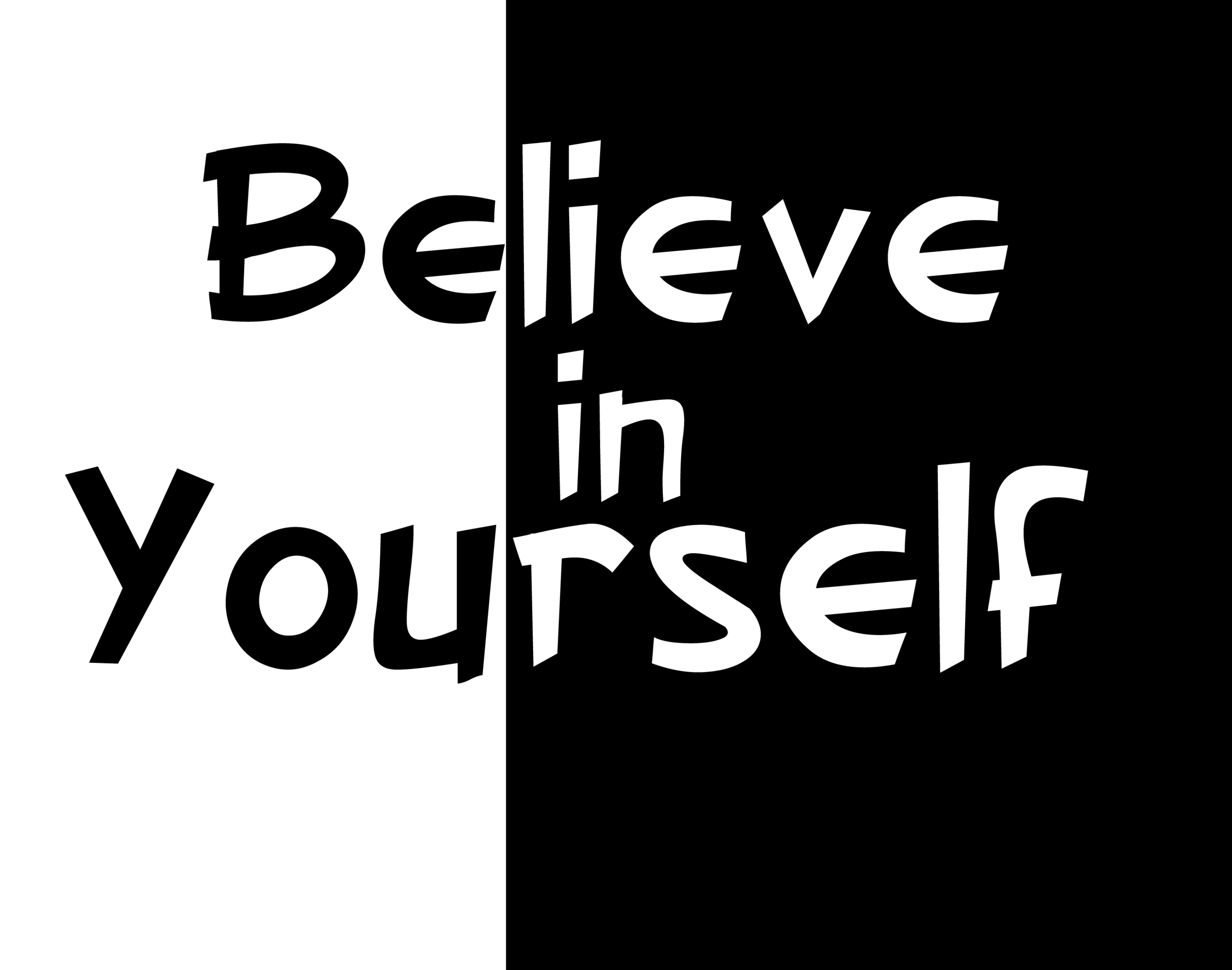 3048x2400 Motivational Wallpaper Black And White