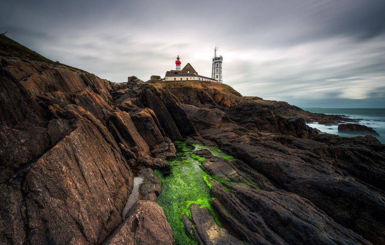 1332x850 Wallpaper Lighthouse, Brittany, Saint Mathieu, Arrondissement Of Brest Image For Desktop, Section разное