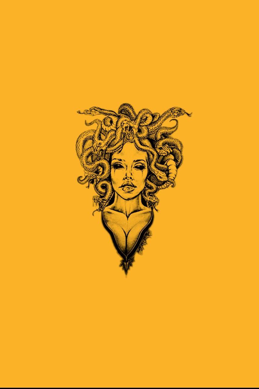 852x1280 Medusa Background