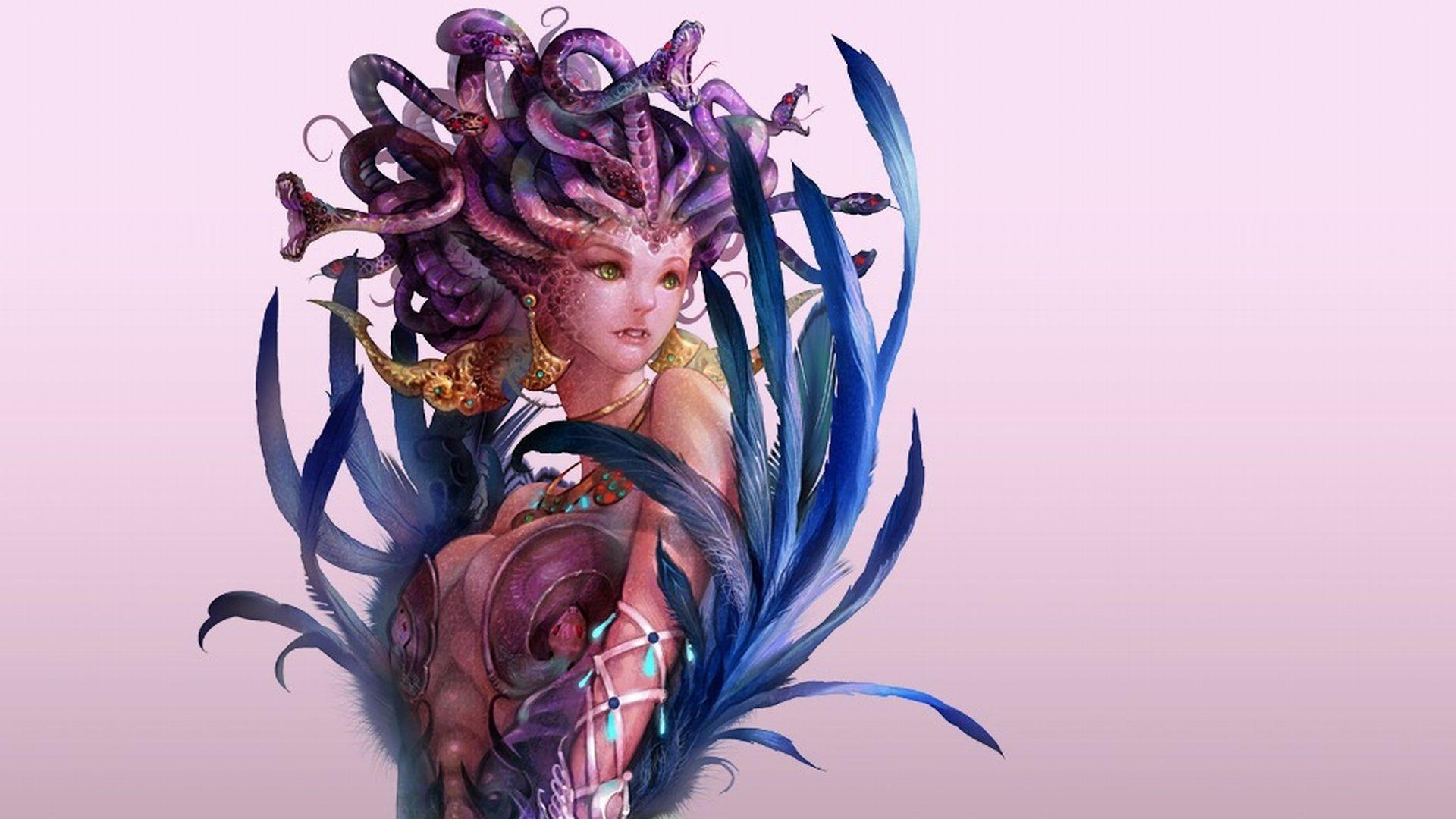 1920x1080 Medusa Wallpaper HD .