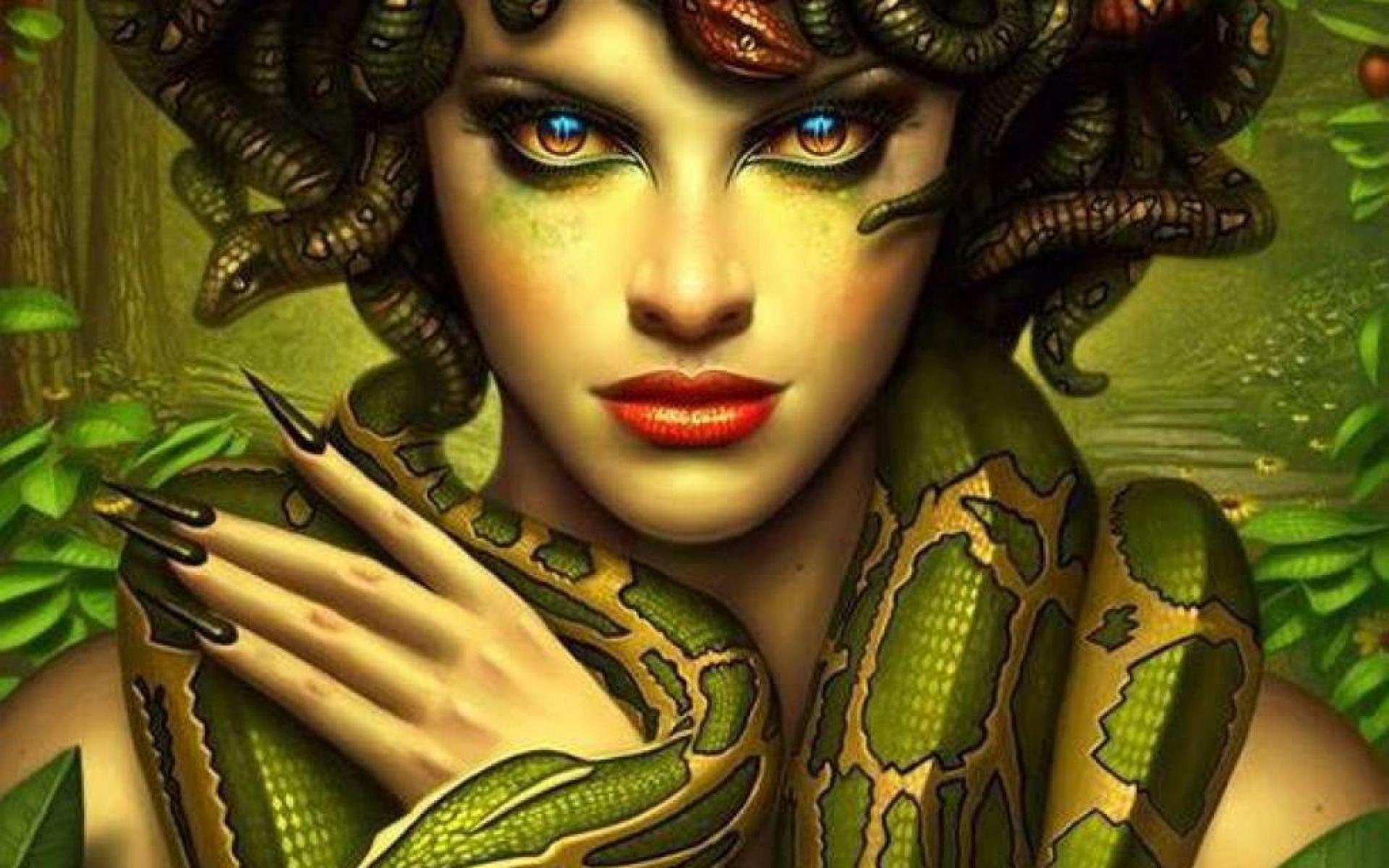 1920x1200 Download Free HQ Medusa Wallpaper