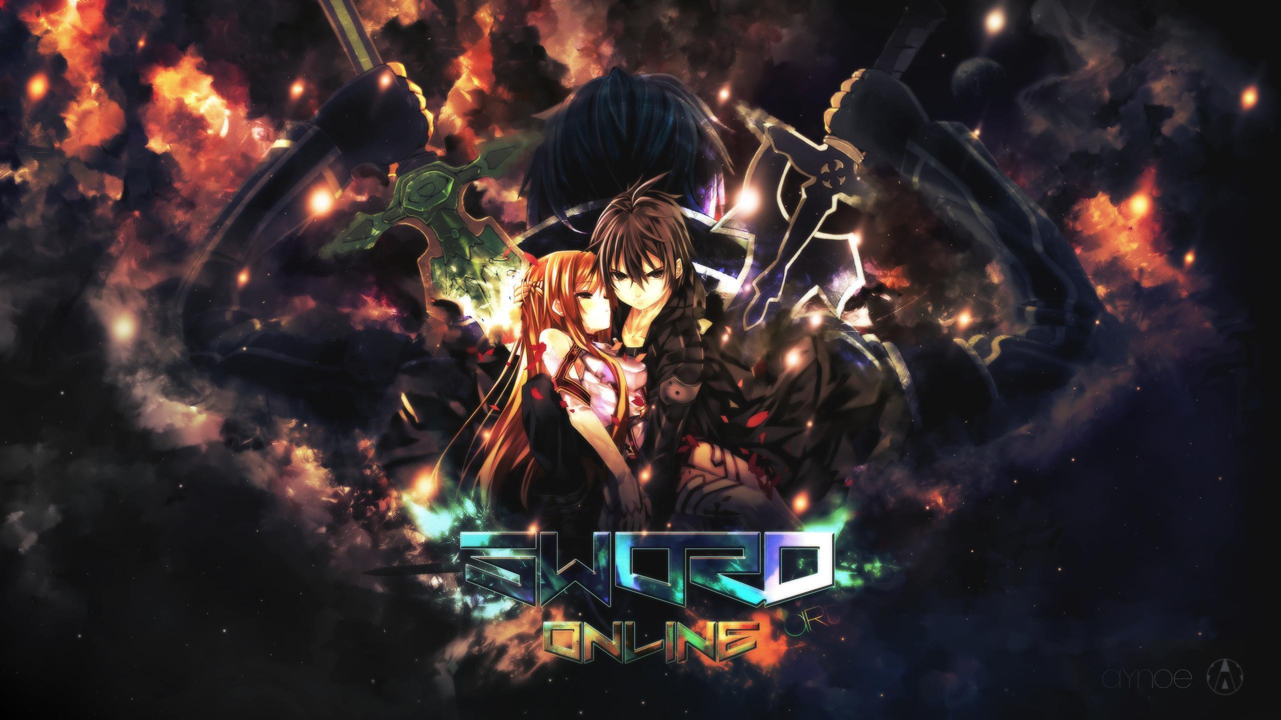2560x1440 Sword Art Online Wallpaper 3D on MarkInternational.info