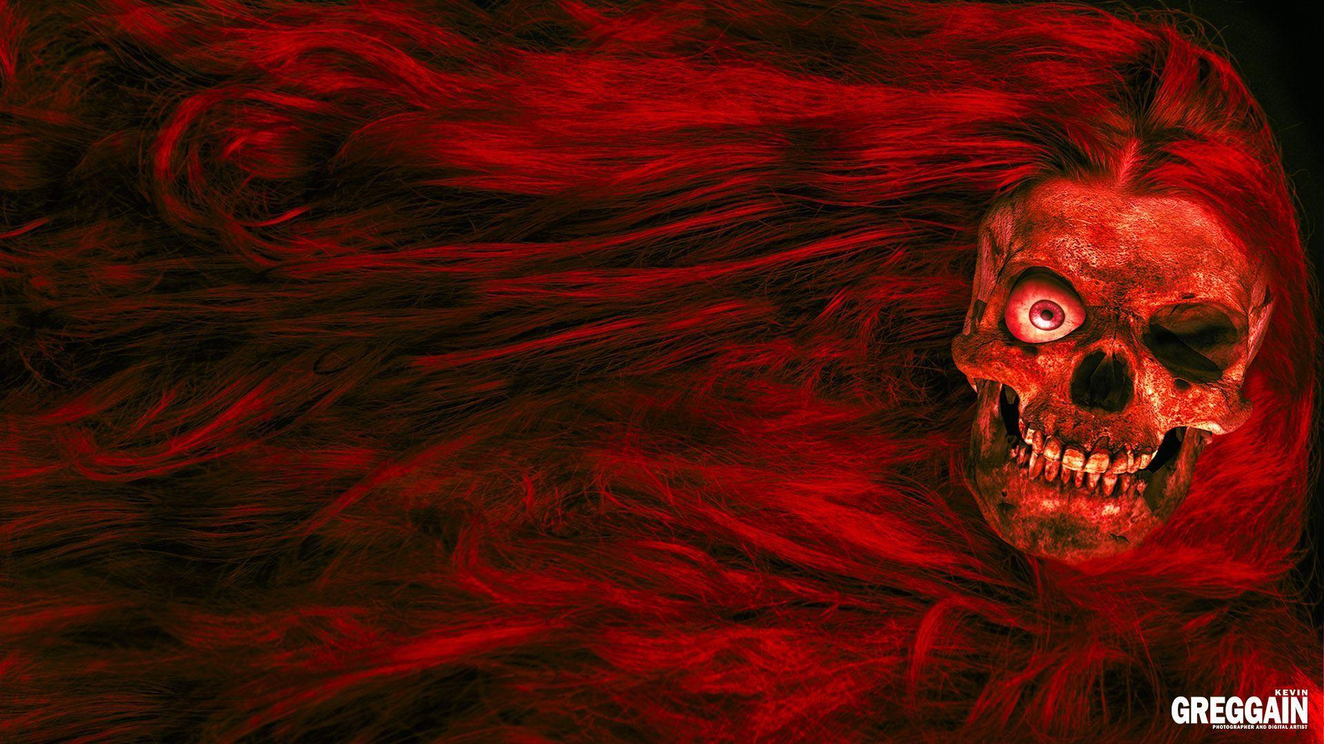1920x1080 Skeleton Head Wallpaper