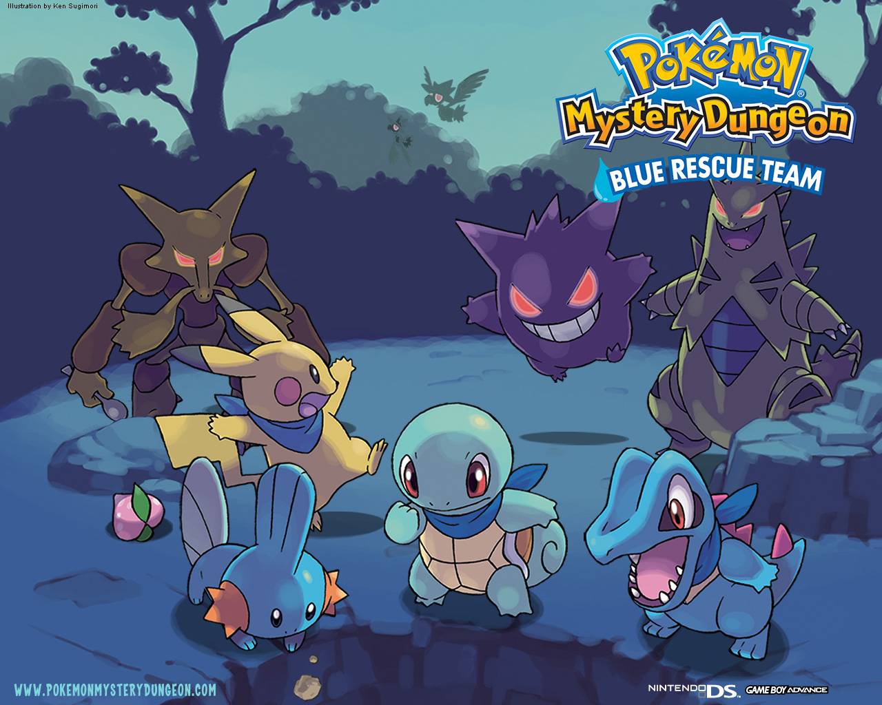 1280x1024 Pokemon Mystery Dungeon Wallpaper