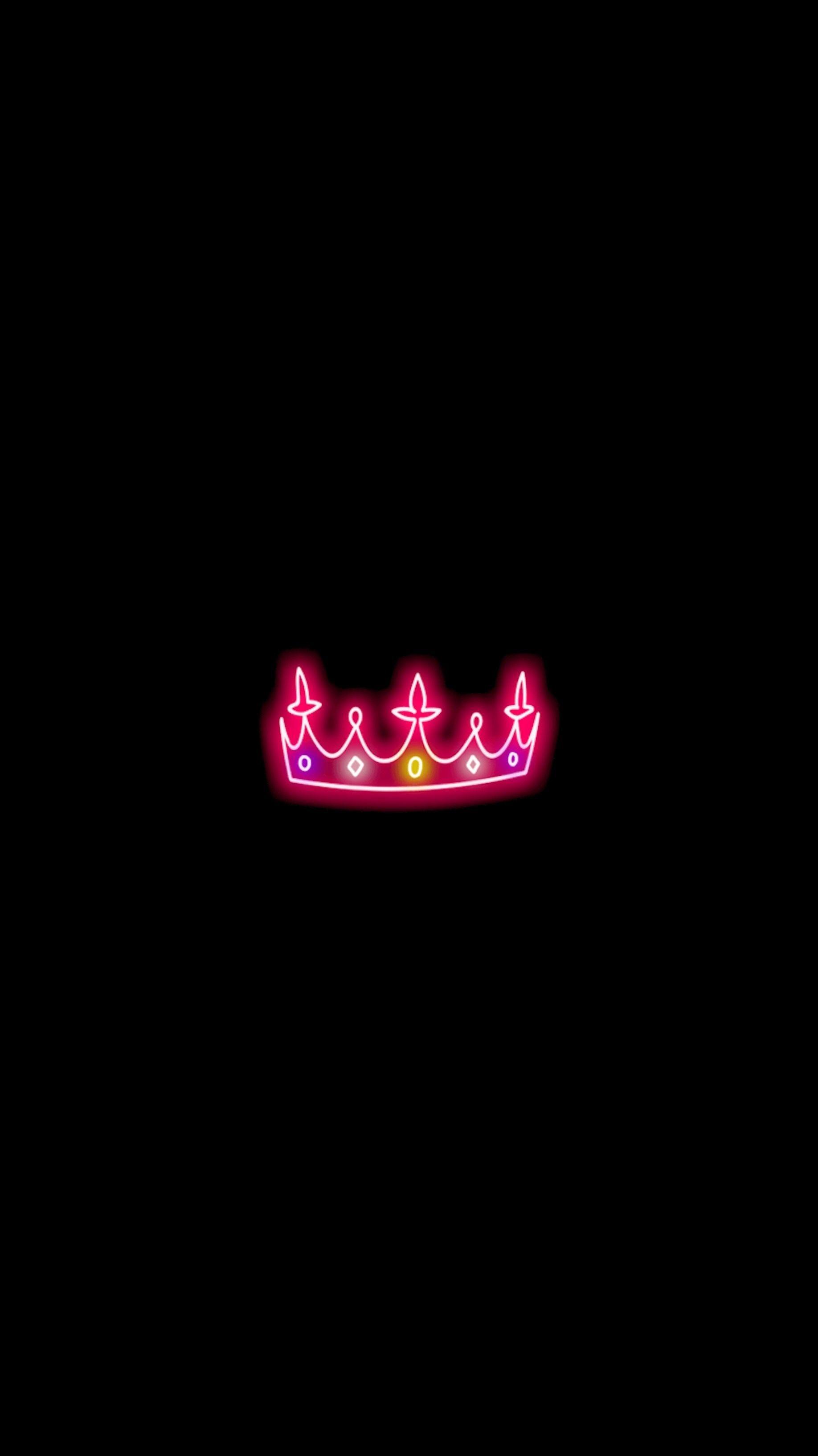 1836x3266 Retro Red Heart Aesthetic Neon Wallpaper